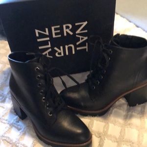 Naturalizer black Moto boots